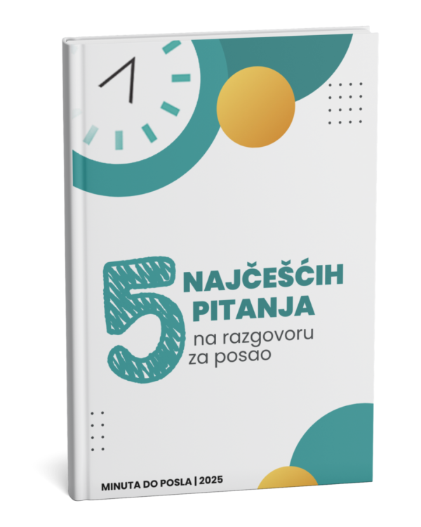 5 najčešćih pitanja na razgovoru za posao (+ bonus pitanje)